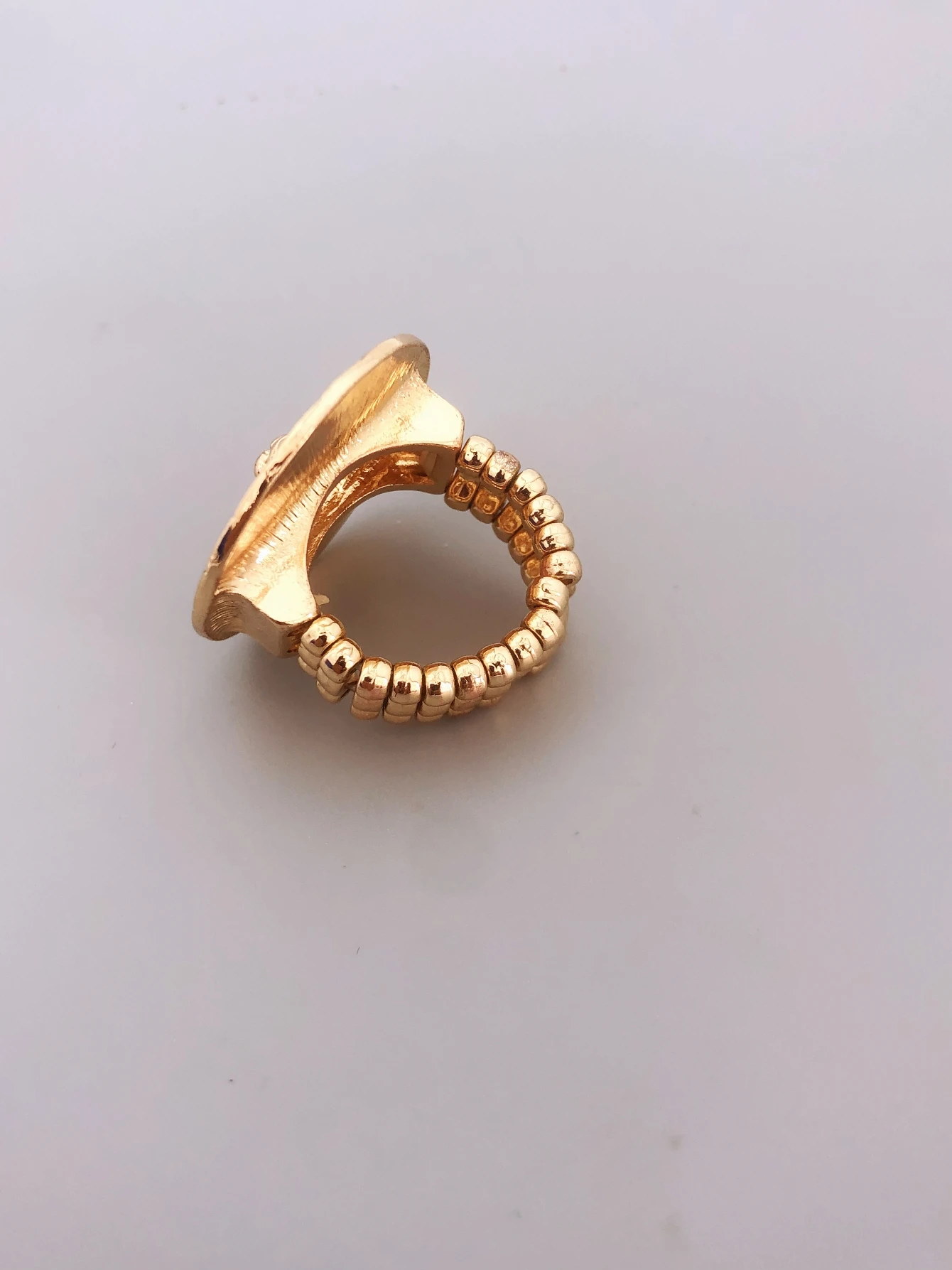 Unique Zinc Alloy Ring with Adjustable Lionhead Design rings for women