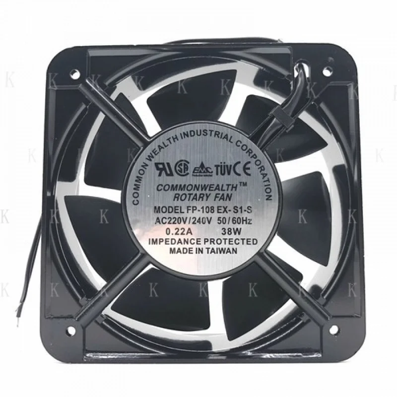 

C 1PCS FOR FP-108 EX-S1-S AC220V/240V 0.22A 38W 15050 7-blade Cabinet Cooling Fan