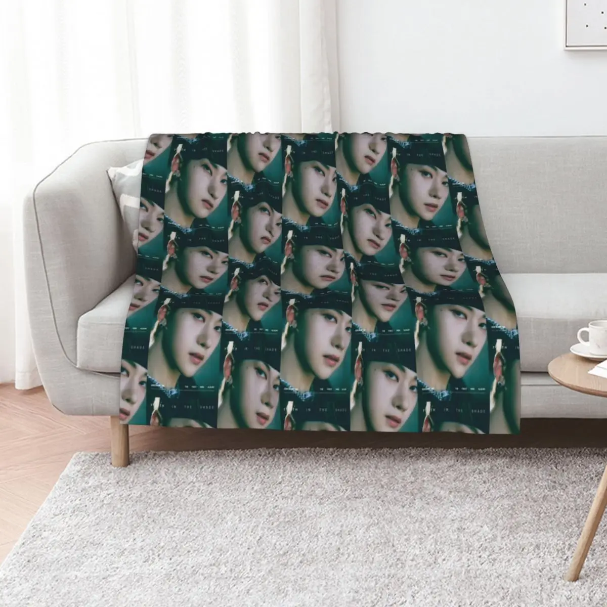 ZEROBASEONE (ZB1) SEOK MATHEW - YOUTH IN THE SHADE Throw Blanket Decorative Throw Soft Plaid christmas gifts Thin Blankets
