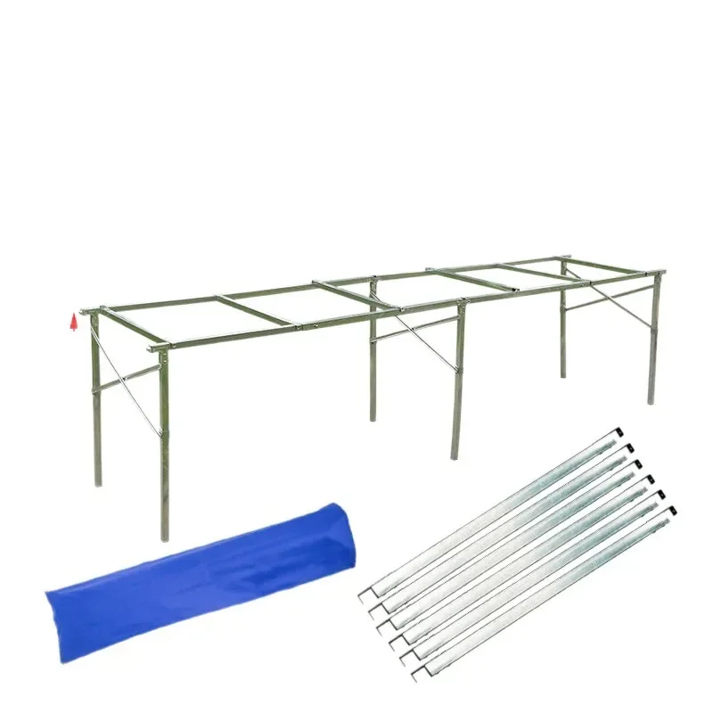 

Thickened stall shelves right angle anti-collapse stall folding table multi-function