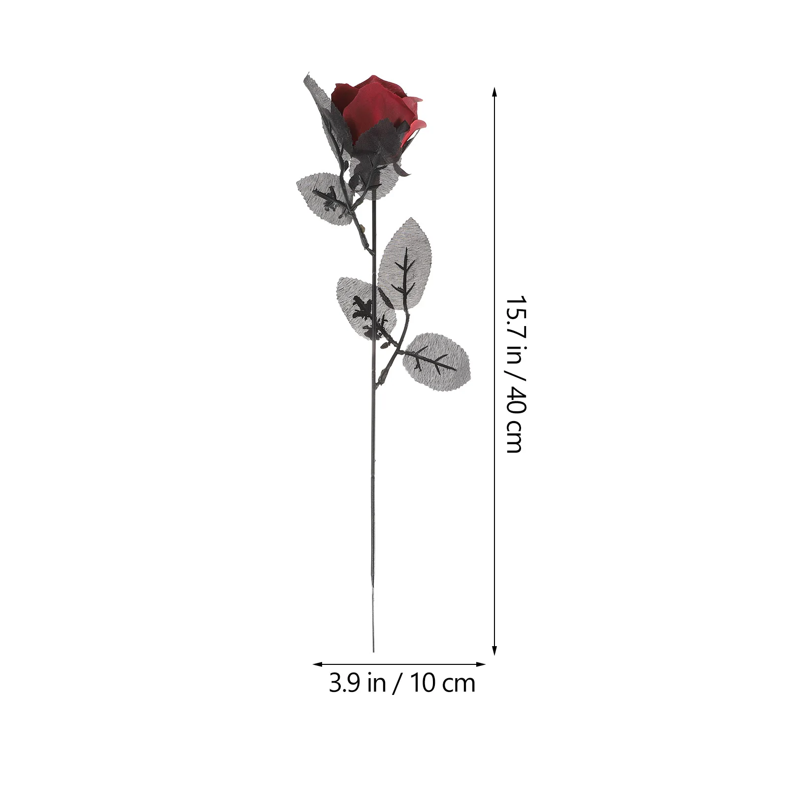 

8Pcs Halloween Rose Flower Eyeball Decoration Scary Indoor Party Prop Fake Rose Adornment Halloween Prop Flower with Eyeball