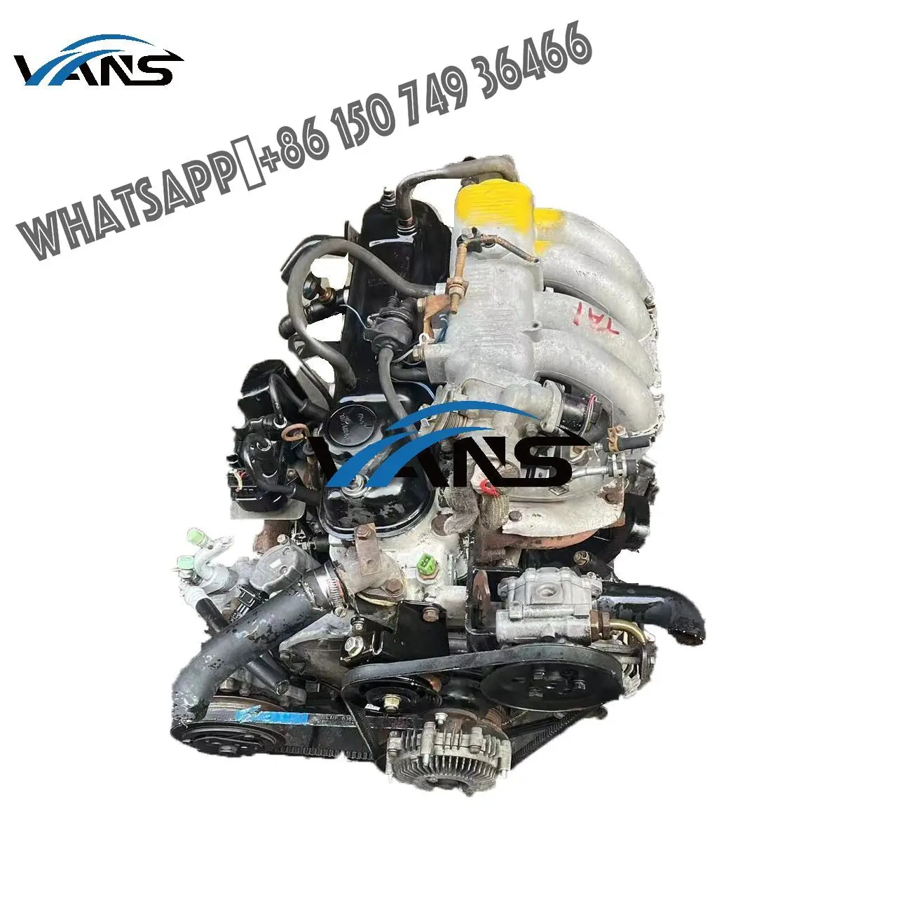 

High-Performance Used 4Y 491Q Gaso line Car Engine Assembly for Toyota Auto Engine Systems