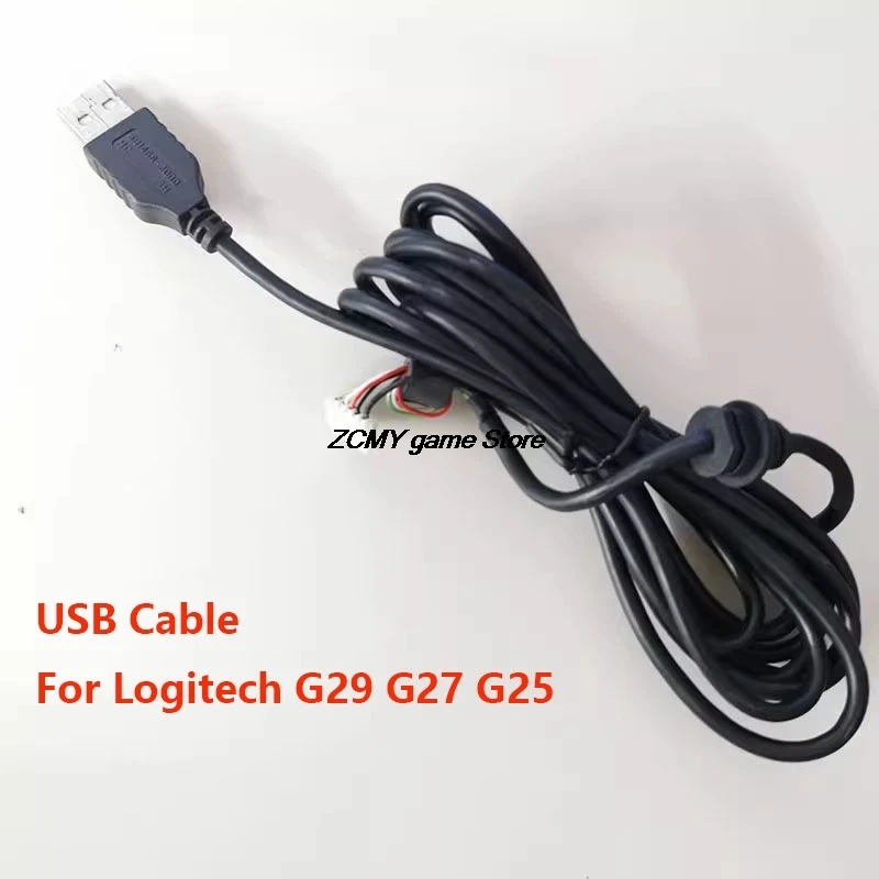 

USB Cable Wire Steering Wheel Cable For Logitech G29 G27 G25 Simulated Racing Game Accessories Repair Parts