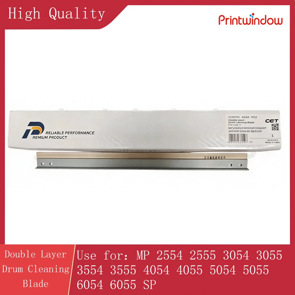 for CET Double Layer Drum Cleaning Blade for Ricoh MP 2554 2555 3054 3055 3554 3555 4054 4055 5054 5055 6054 6055 SP