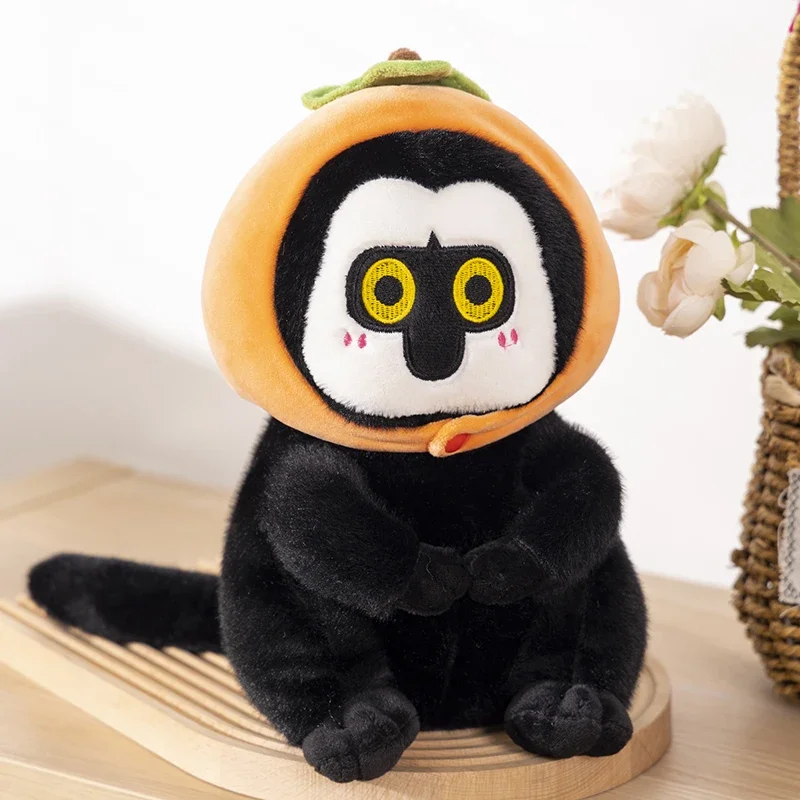 Süßes Capybara-Plüschtier, Kuscheltiere, Capybara hält Lotusblume, weißes Gesicht, Affe, weiche Puppe, Kinderspielzeug, Geburtstag, Weihnachten, Geschenk