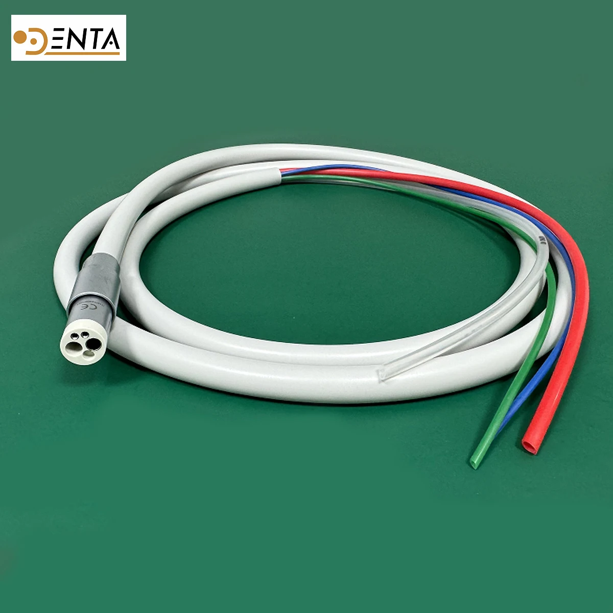 Super Quality 4 Holes  Dental High Speed  Handpiece Tube Hose with plastic connector For Water Pipe  accessories tools parts