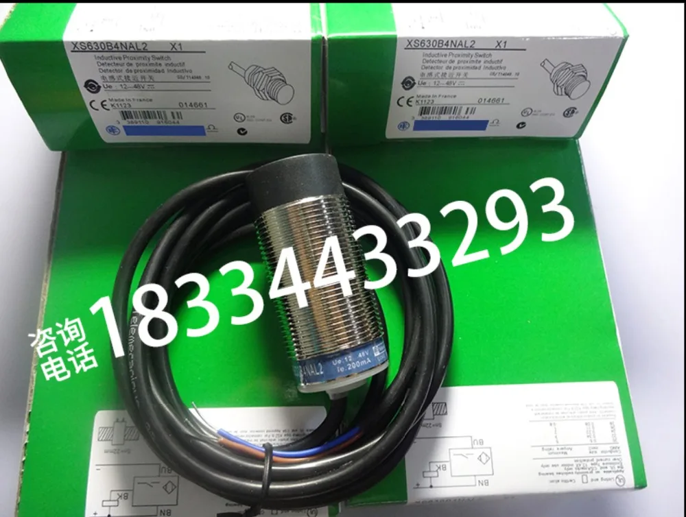 

XS630B4NAL2 XS630B4PAL2 M30 Датчик приближения Новое высокое качество