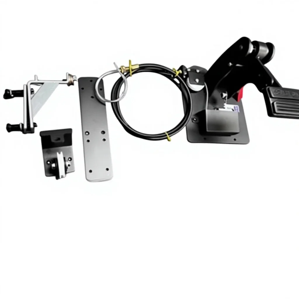 Passenger Side Dual Control Instructors Brake Pedal Dual Brake Pedals for Driving School Training Equipment