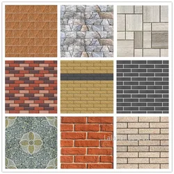 1:12 DIY Doll House A4(21x30cm) Kitchen Bathroom Living Room Floor Cute Wallpaper(viscous) for Dollhouse Decoration Accessories