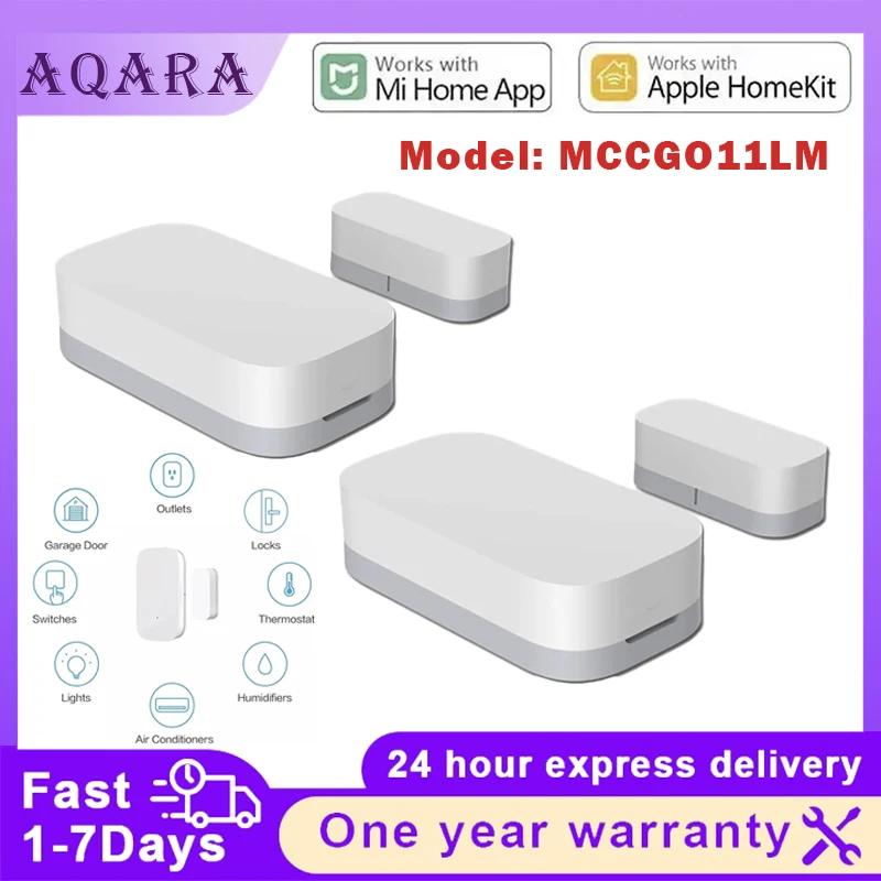 

Датчик двери и окна Aqara Zigbee, беспроводное соединение, умный датчик двери, умный дом, работа с приложением HomeKit для Xiaomi Mijia Mi Home