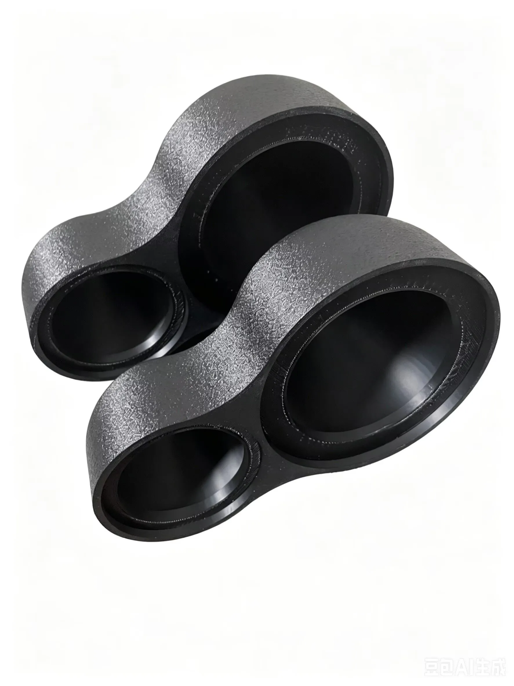 Car audio system modification without reverse mold three-way box speaker installation bracket gasket can be customized