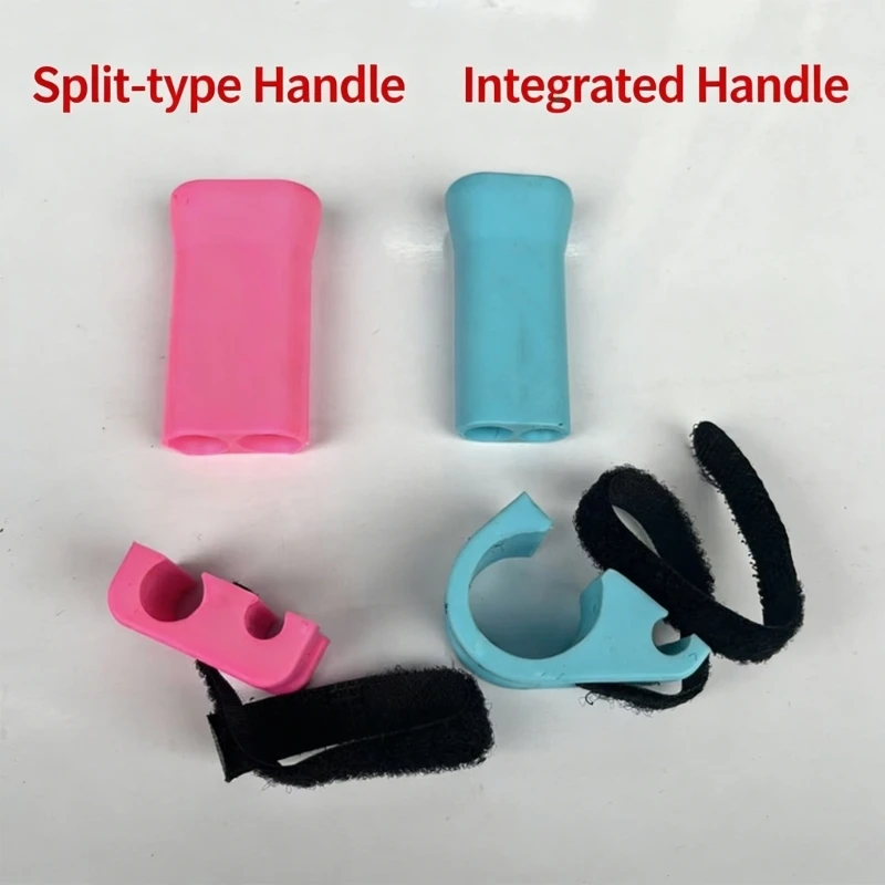 Universals Silicone Rod Tip Protector Fishing Rod Strap Fasteners Enduring 4XBB