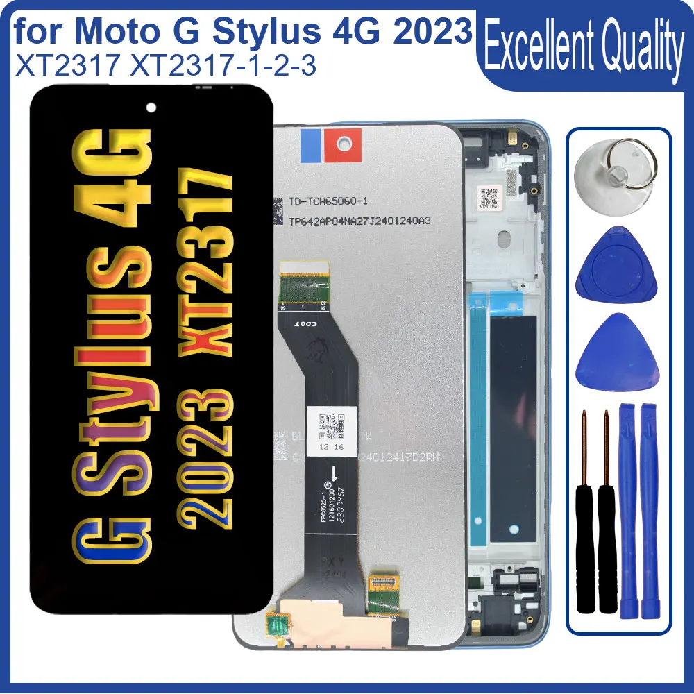 

New LCD for Motorola Moto G Stylus 4G 2023 XT2317 LCD Display Touch Screen Digiziter for Moto G Stylus 4G 2023 XT2317-1-2-3 LCD