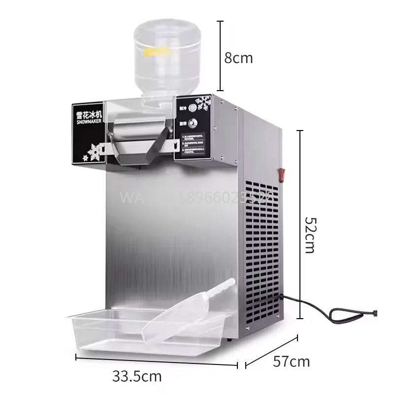 

Машина для изготовления снежного льда Bingsu Машина для изготовления льда с молоком и снегом Коммерческая машина для изготовления льда в виде снежинок