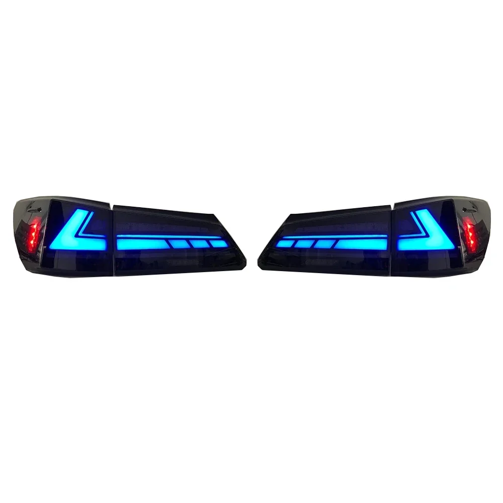 Modify Car Rear Taillight For Lexus IS250 IS250C IS300 IS350 ISF RGB Tail Lights 2006-2012 Lexus IS Series Tail Light