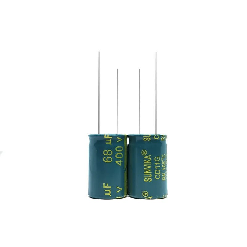 

15pcs 400V 68uF Electrolytic Capacitor Radial for Power Supply In Stock 18x30mm