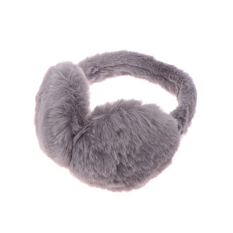 Cute Glitter Cat Ear Earmuff Soft Plush Warmer Winter Warm For Women Men Fashion Solid Earflap Outdoor Cold Protection Ear Cover