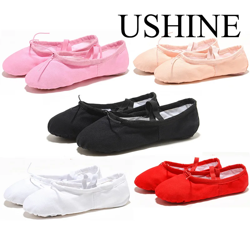 Ushine Leather Ballet Shoes for Kids & Women