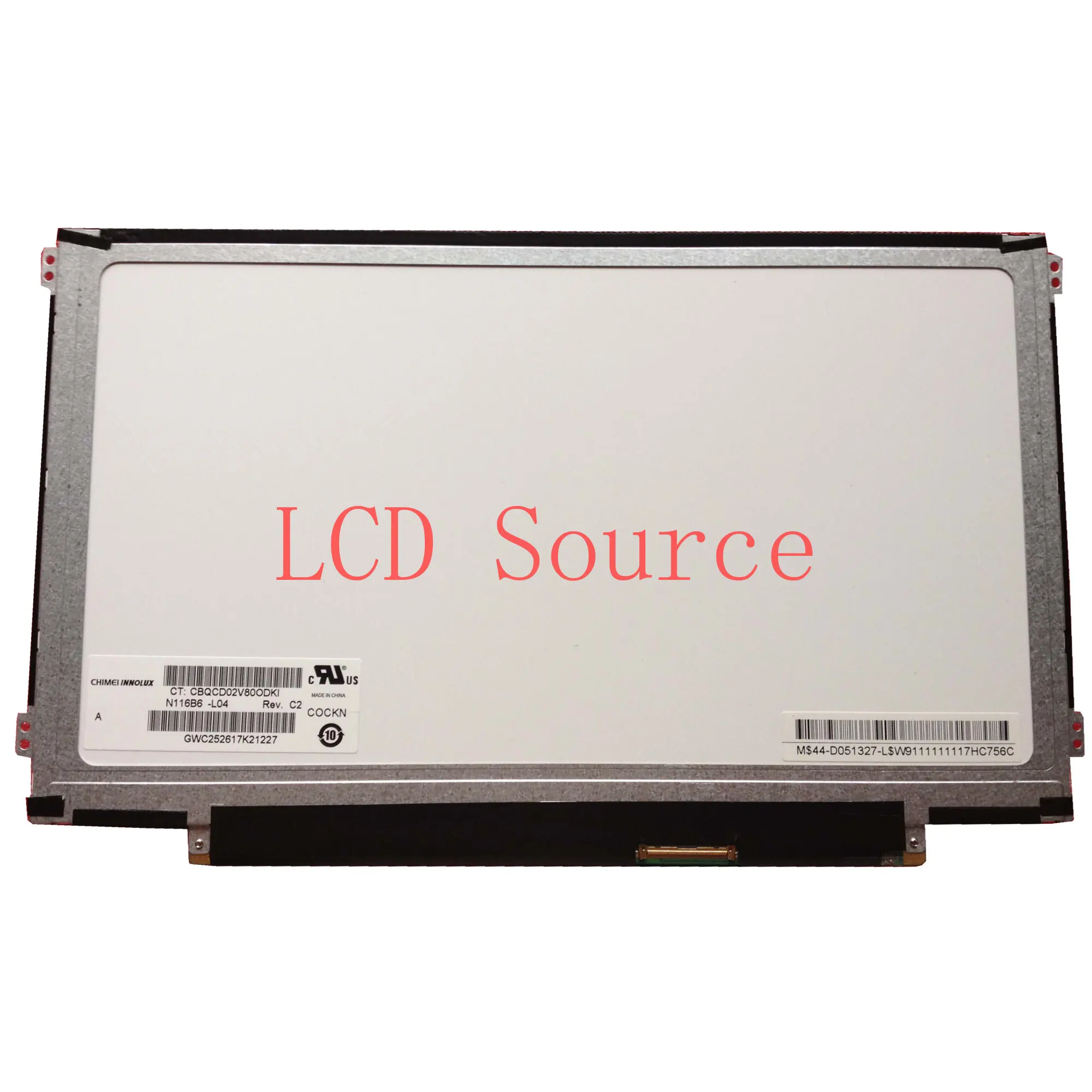 N116B6-L04 fit M116NWR1 LTN116AT07 LP116WH2 B116XW03 LTN116AT06 11.6 Slim new Laptop LCD screen panel