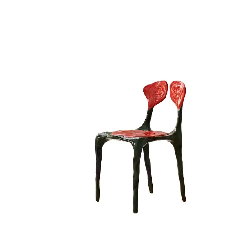 

Rose B & B Model Room Art Study Backrest Dressing Single Chair