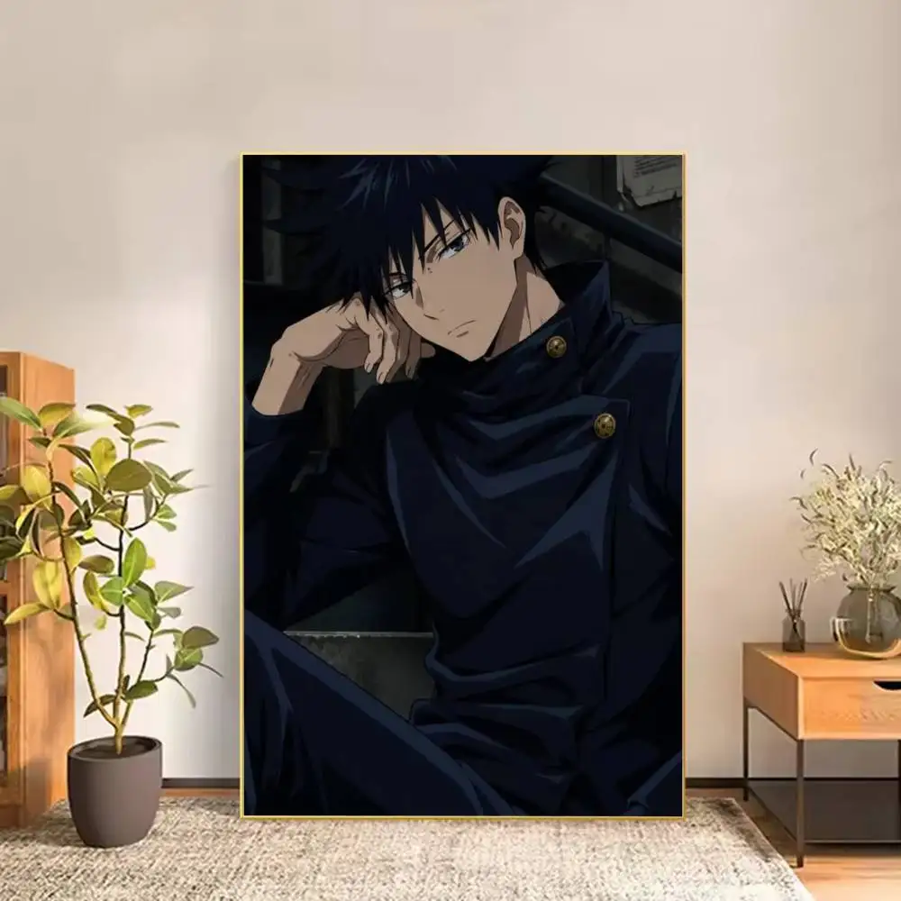 Fushiguro Megumi Poster Versatile HD Waterproof Wall Art Self-Adhesive Decor for Any Space Ideal Gift