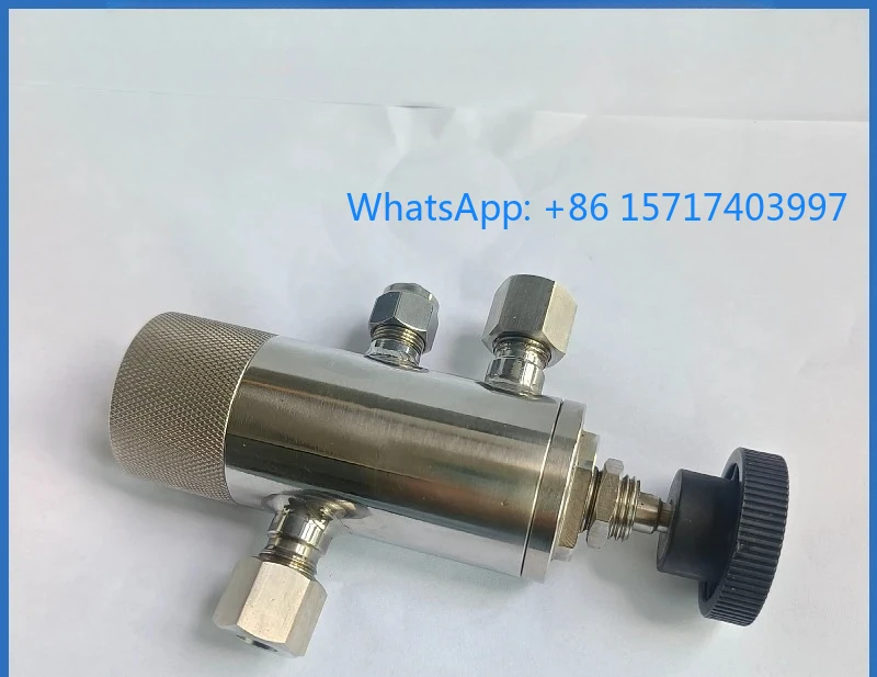Vanne à débit constant en acier inoxydable XPF-25PSS, pour débit à température équilibrée du système de crémaillère d'échantillonnage d'eau gazeuse