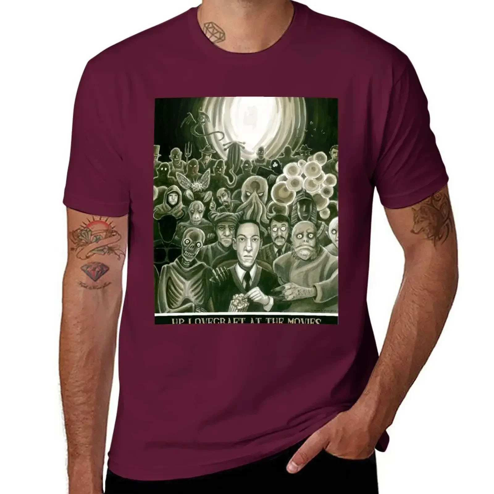 Those Who Don't Believe in Magic  Roald Dahl T-Shirt HP Lovecraft At The Movies T-Shirt graphics Blouse Short sleeve tee t shirt