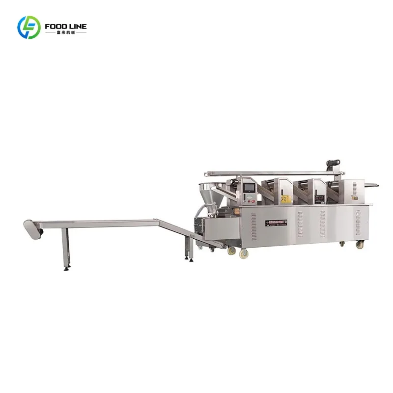 Customized Food Factory Dedicated High Output Electric Assembly Line Processing Dumplings Samosas Preserved Egg Rolls