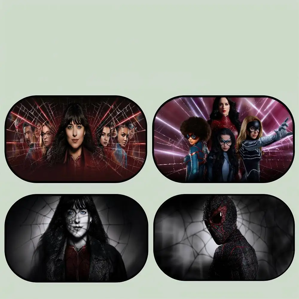 

Moive M-Madame W-We-b Car Sunshade Covers Cover Universal Car Curtain Auto Window Sun Shade Protector Accessories