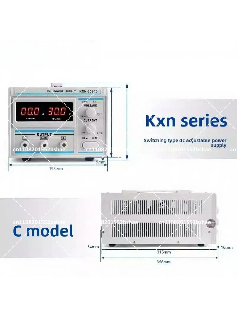 220V DC Voltage Regulator Adjustable Power Supply High-Power Switching Variable DC Power Supply 30V 20A KXN-3020D