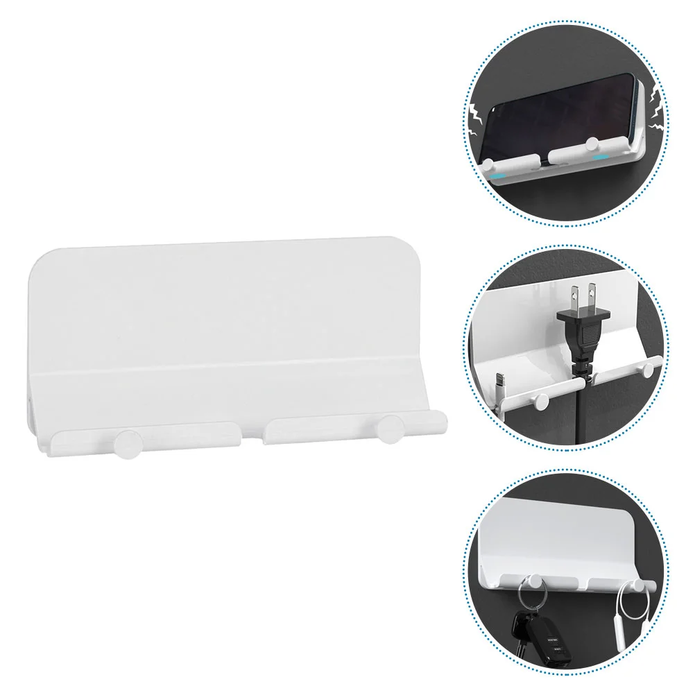 

Wall Mobile Phone Holder Adhesive Stand Bracket for Shower Room Smartphone Bedroom Tablet Charging Cell