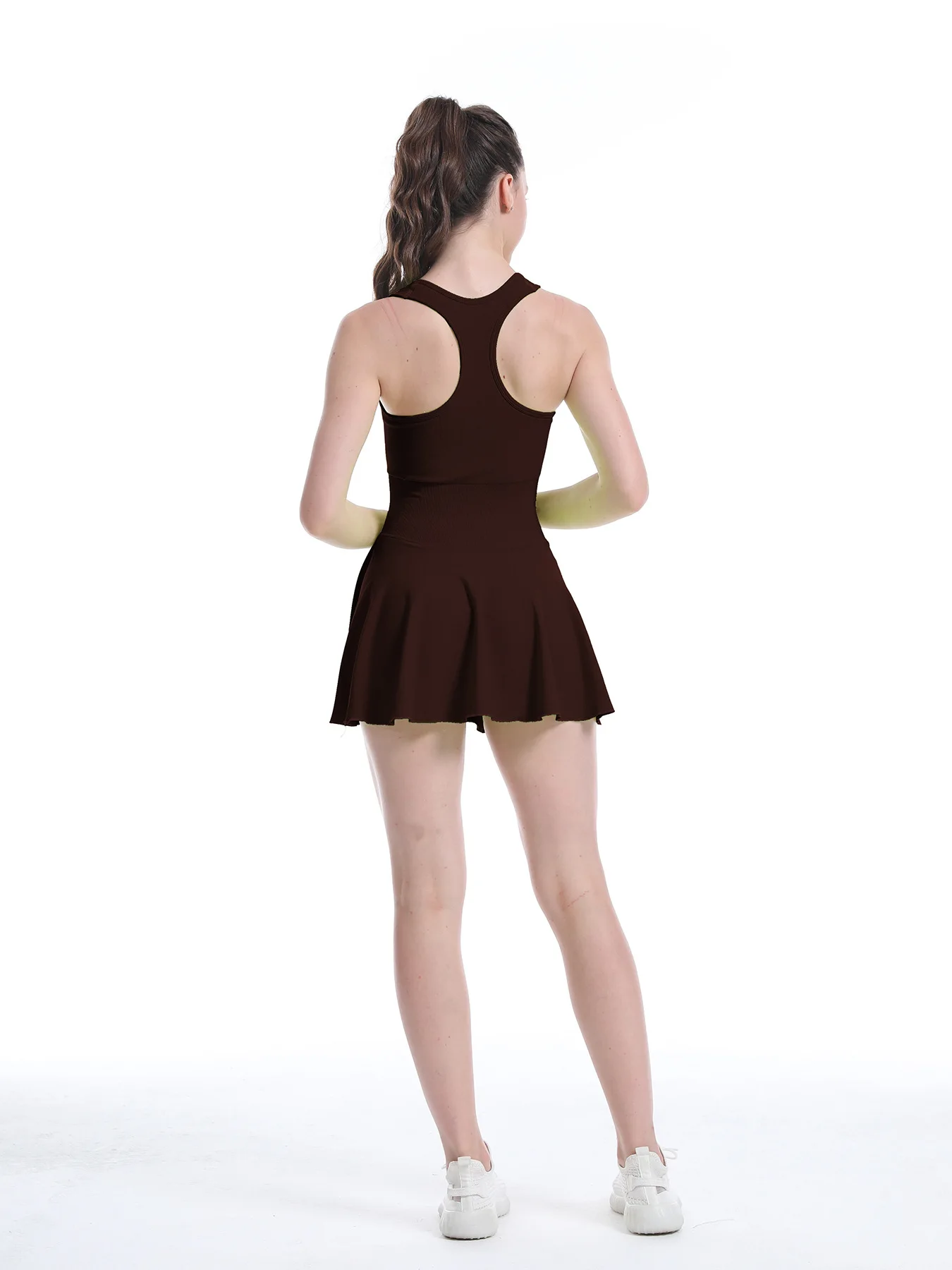 2025, Damen-Yoga-Overall, ärmellos, Sport-Tenniskleid, elegante Kleider, Outdoor, Laufen, Fitness, Sportbekleidung, Sommer – Detail 10