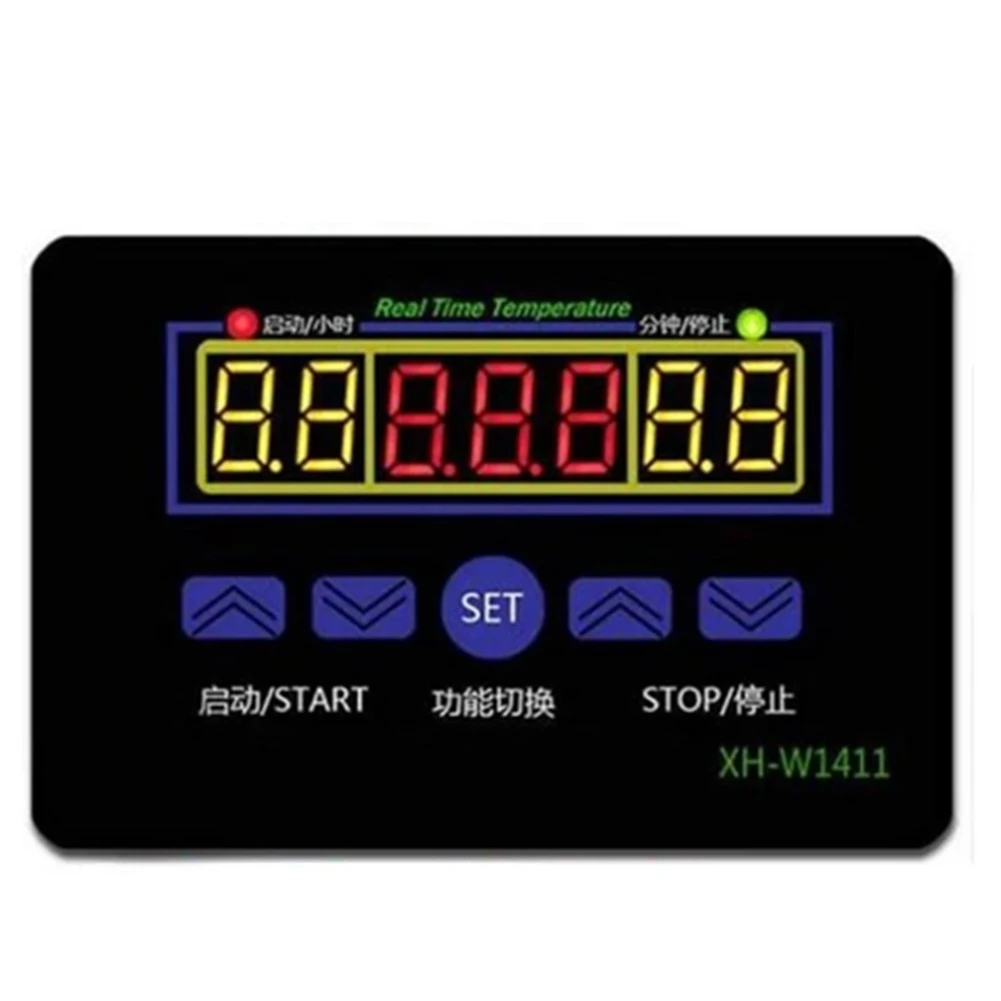 SDFC W1411 12V 10A LED Digital Temperature Controller Thermostat Control Switch Sensor for Greenhouses Animal Husbandry