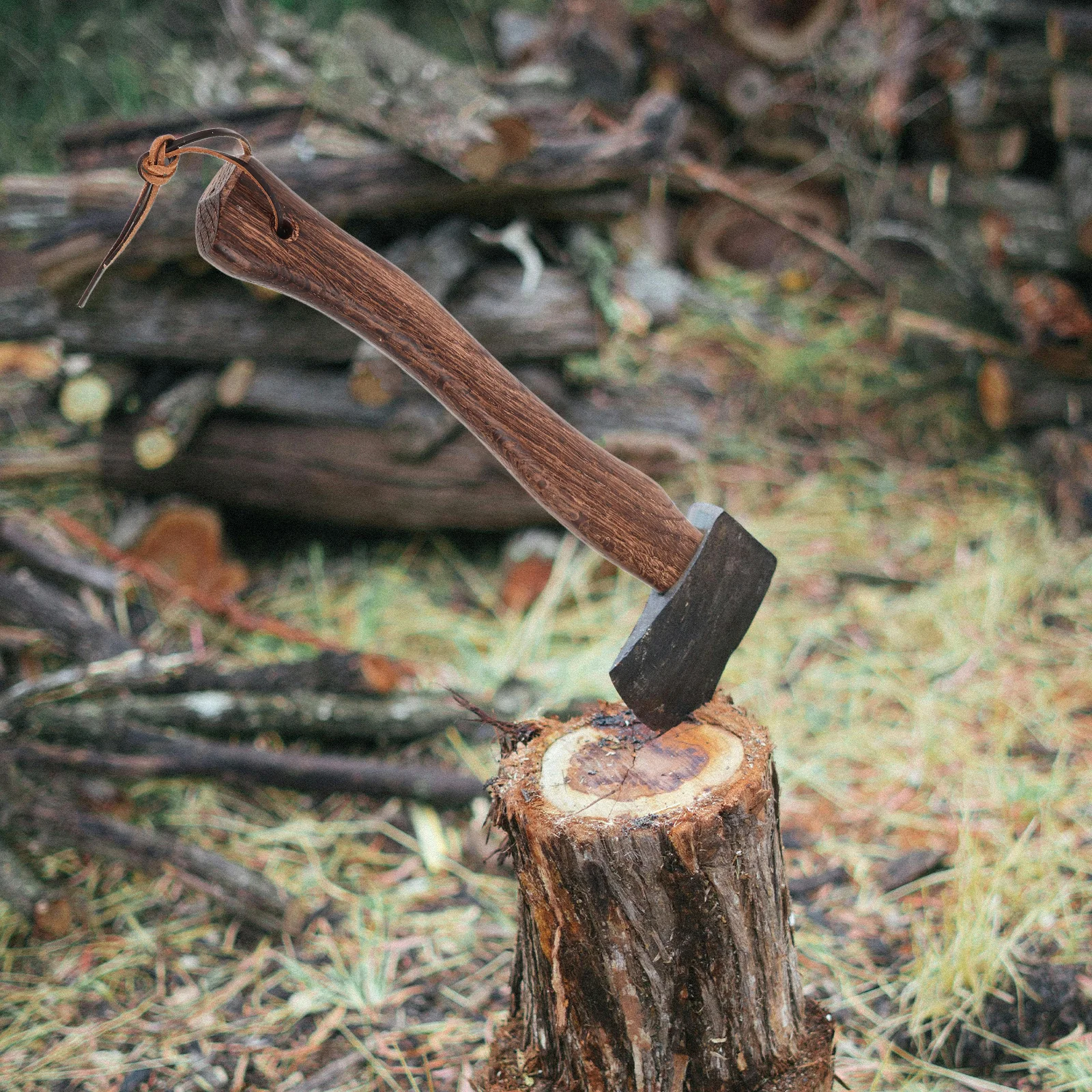 

2pcs Wooden Handle Replacement Sturdy Wood Grip For Camp Fire Axe Tools Repair Fixture Hand Handle Replacements Tool