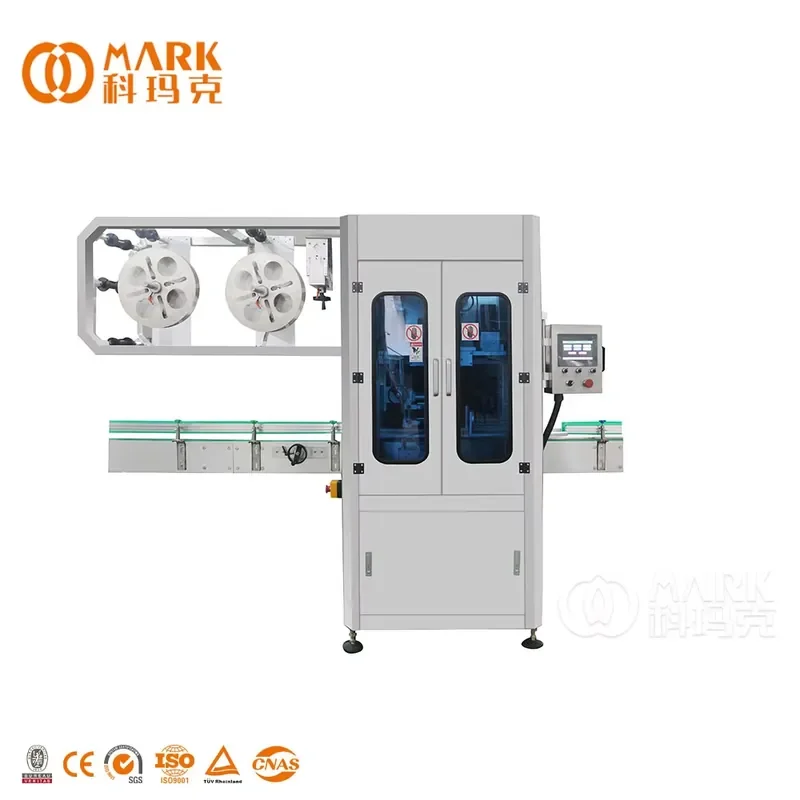 Automatic Label Sleeving Heat Shrink Sleeve Label Cutting Machine Equipment for Round Square Bottle