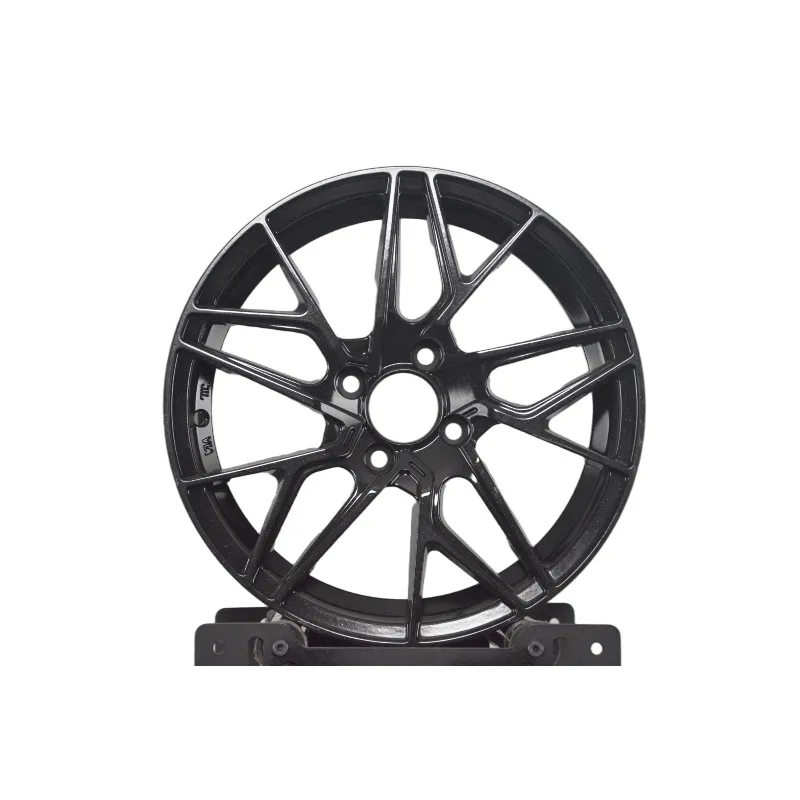 【2026】Factory Wholesale Full Black Concave Wheels 15 17 Inch 4x100/5x114.3 For Compact & Mid-Size Sport Sedans Aluminum Alloy Ri