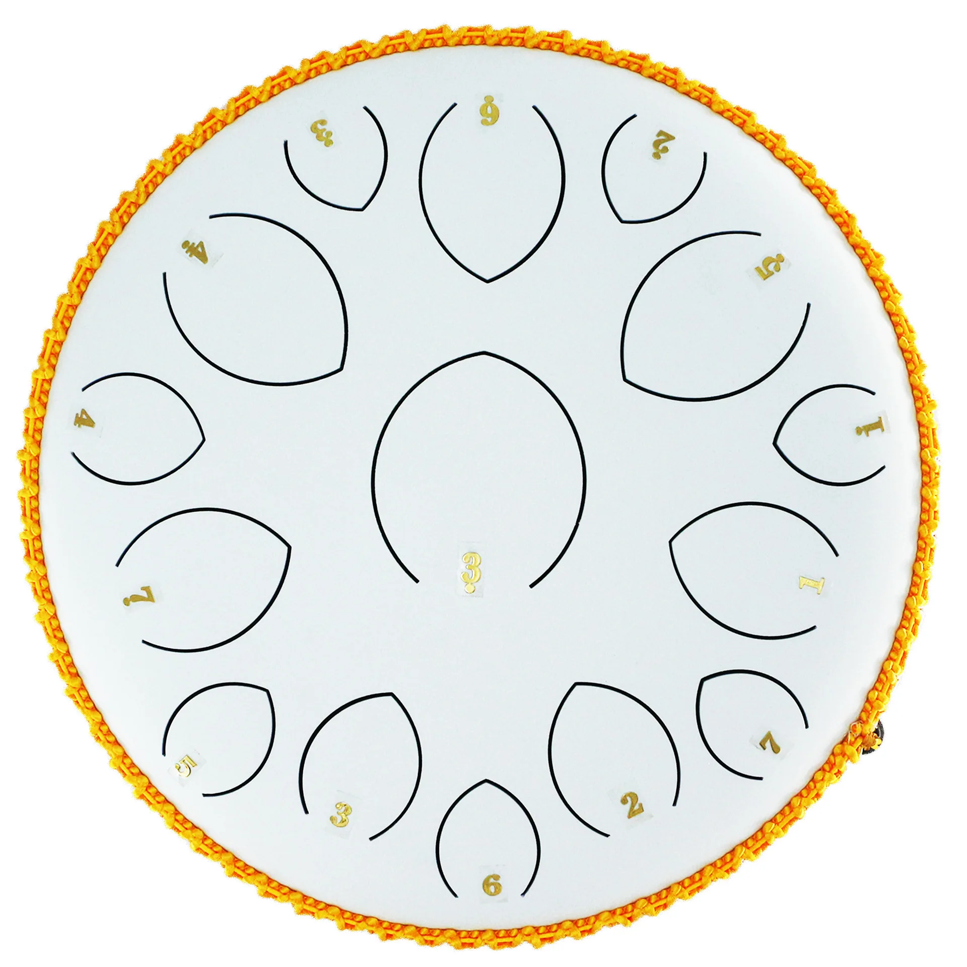 

2025 Hot Selling OEM Percussion Musical Instrument 14 Inch 15 Notes Steel Tongue Drum With Full Accessories