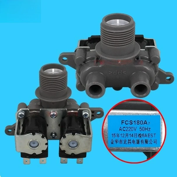 FCS180A para válvula solenóide de entrada de água de máquina de lavar Panasonic XQB60-H650U/H640U/H641U