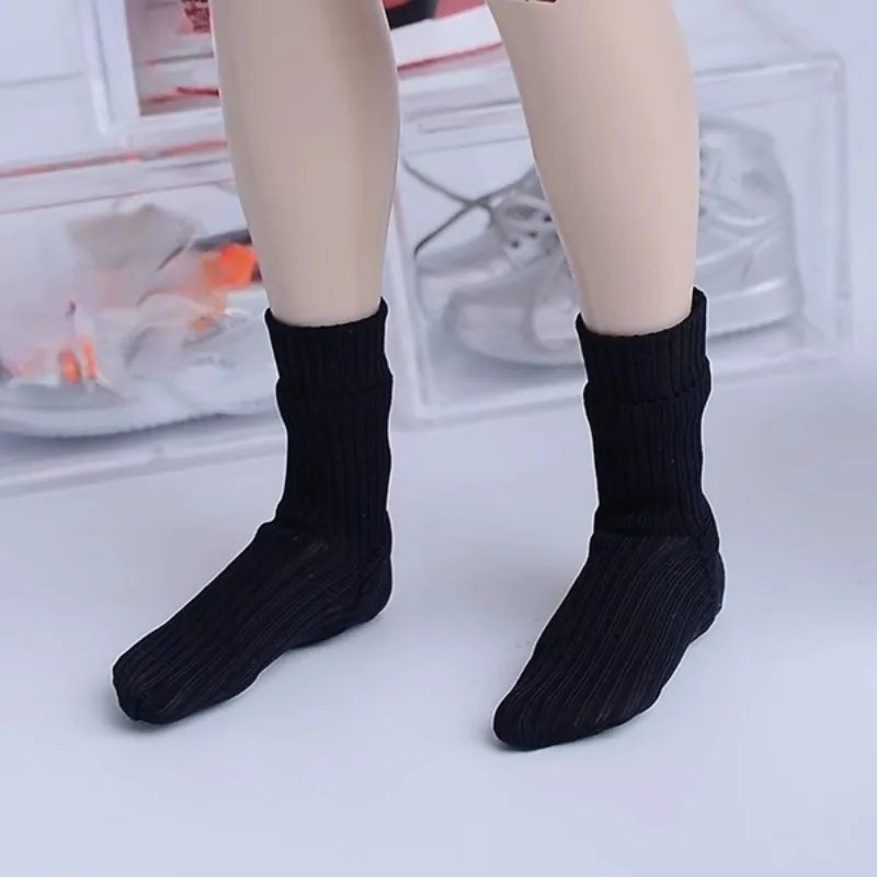 12FS013 1/6 مقياس الاتجاه الذكور/الإناث الجندي بلون منتصف الجوارب القصيرة نموذج ل 12 بوصة عمل أرقام الجسم التبعي