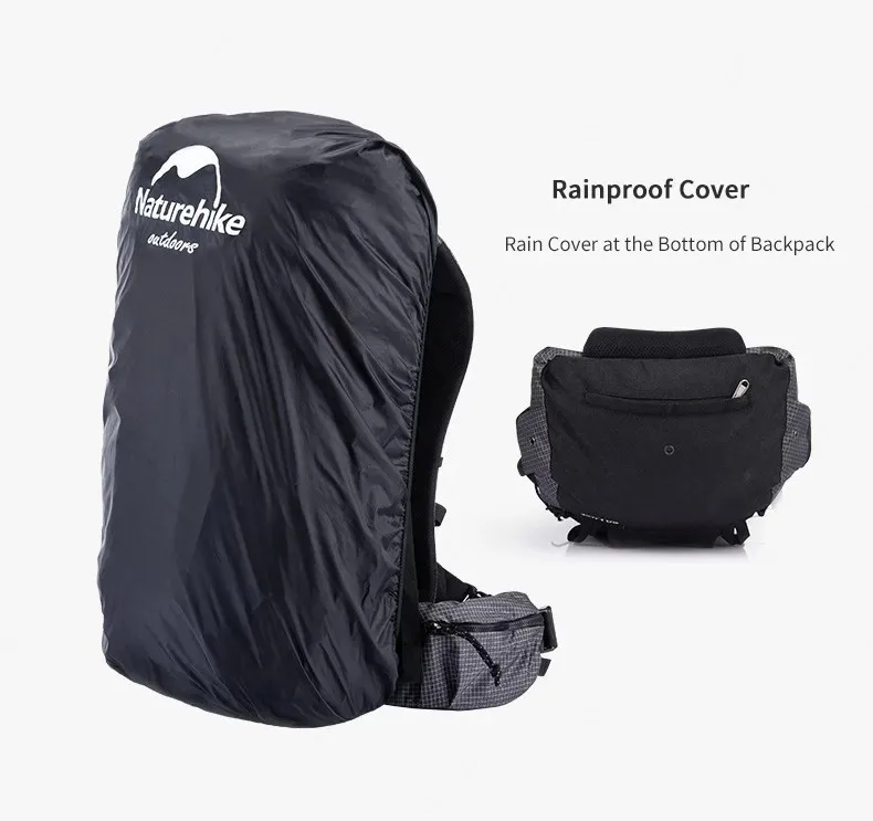 Naturehike 45L Camping Rucksack Große Kapazität Regendicht Reisetasche Ultraleicht Ergonomische Trekking Tasche Outdoor Wandern Rucksack – Detail 10