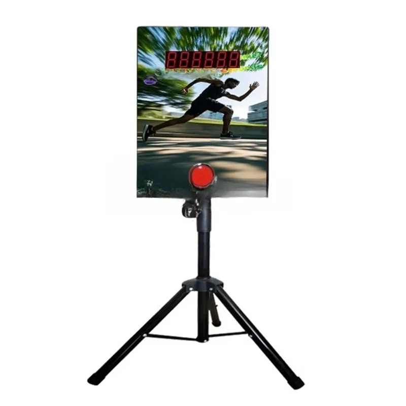 Interactive Quick Reaction Training Challenge Game Diode 6 Digits 10 Seconds Timer Countdown Game Machine Buttons