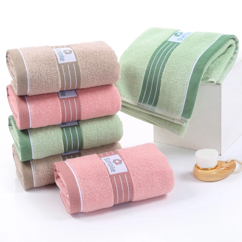 Small fresh cotton towel, soft skin absorbent, suitable for men and women face wash hair, embroidery flower for home hotel