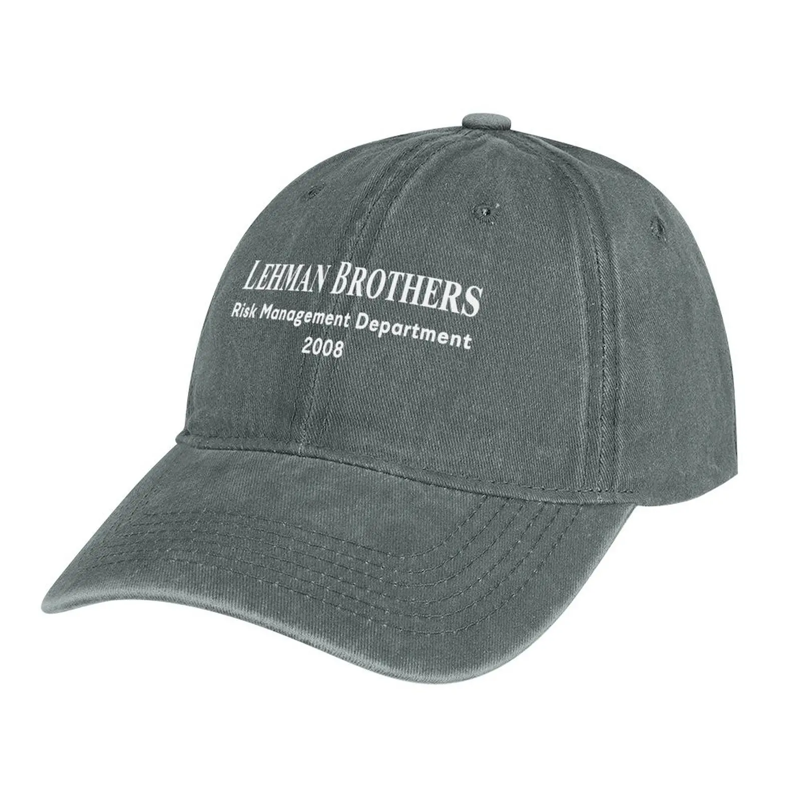 

Lehman Brothers Risk Management Department 2008 Cowboy Hat Hat Baseball Cap Golf Cap Golf Wear Men Women's