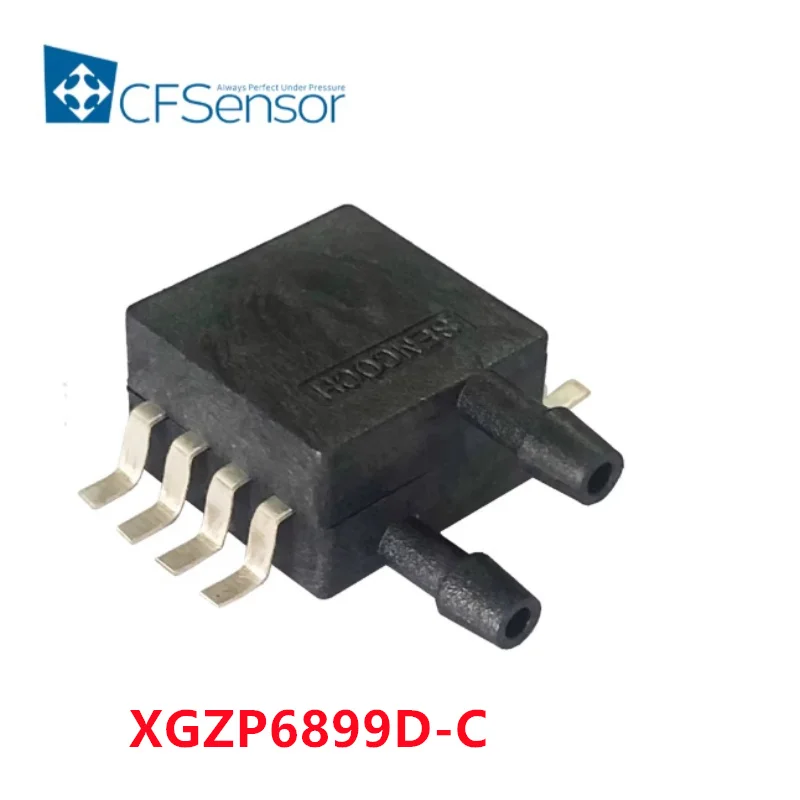 XGZP6899D-C newly upgraded I2C differential pressure sensor, dual inlet airway ventilator pressure sensor, flow rate