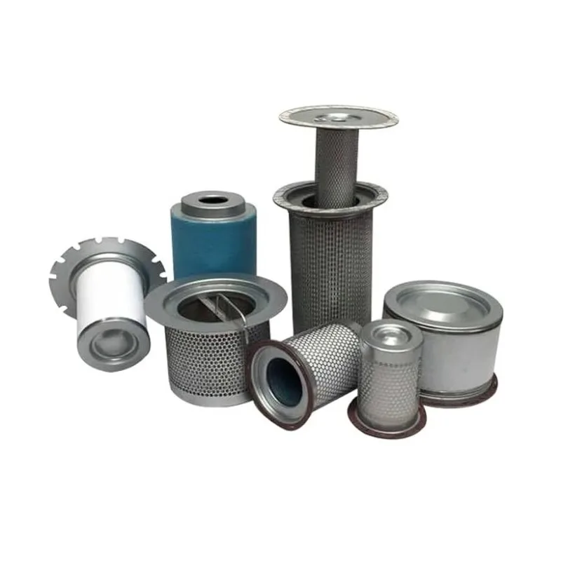 Screw air compressor oil gas separator fine separation core filter element