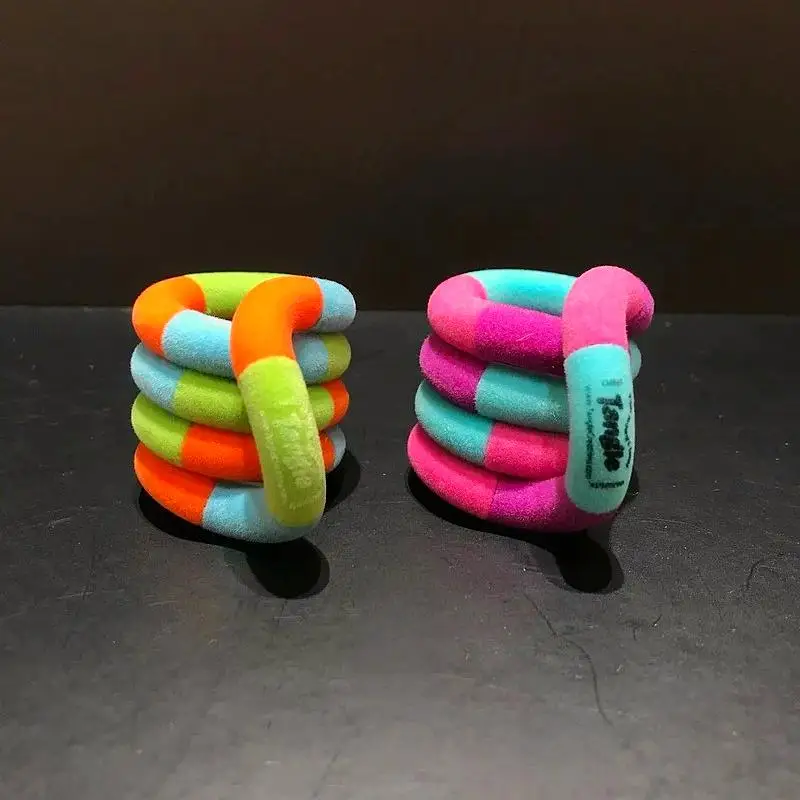 

Official Genuine Fuzzies Twisty Fidget Toy Stress Relief ADHD Concentration Training Finger Sensory Toy Adult Anxiety Relief