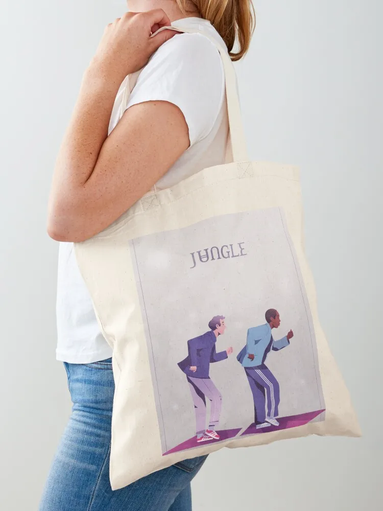 Jungle music band fan art Tote Bag tote men shopper bags for women men's Shopper handbag Canvas