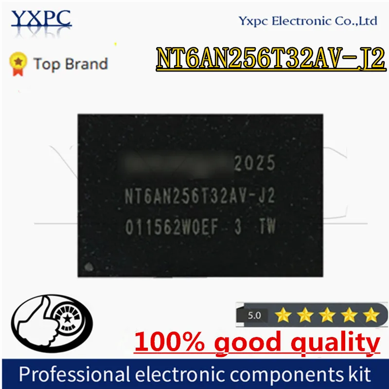 

NT6AN256T32AV-J2 NT6AN256T32AV J2 LPDDR4 8GB BGA200 8G Flash Memory IC Chipset With Balls