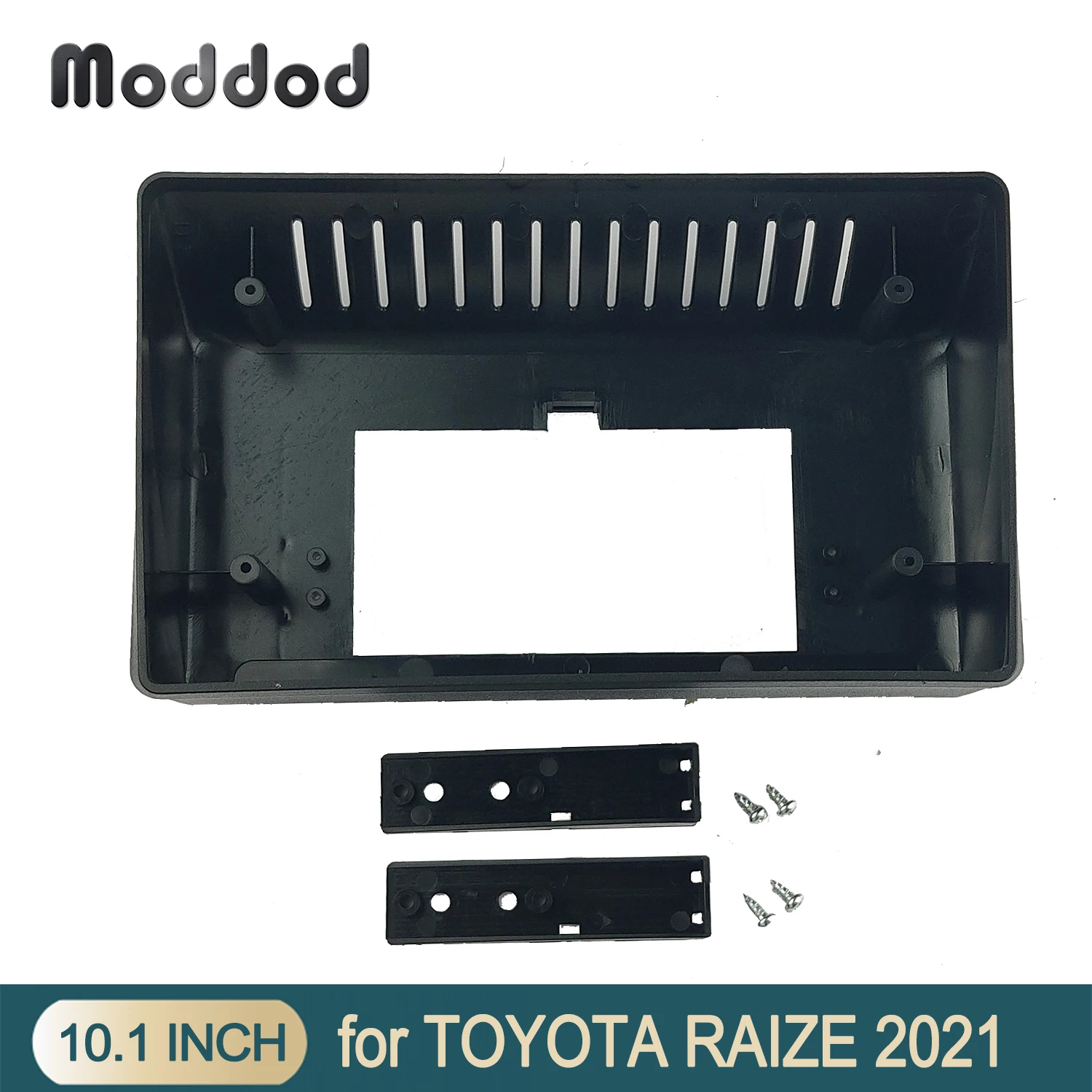 

10.1 INCH Radio Frame for TOYOTA RAIZE PERODUA ATIVA 2021 Stereo Panel Dash Mount Trim Kit Face Plate GPS Navigation Cover Bezel