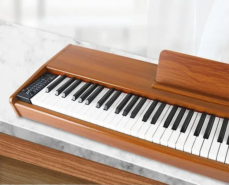 Pianoforte digitale portatile 88 tasti per uso domestico Principiante didattico professionale Pianoforte digitale Gioca a un pianoforte intelligente